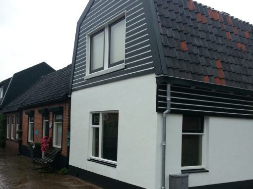 Buitenschilderwerk woning in Asperen